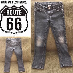 Route 66 Girls Adjustable Waist Skinny Jeans